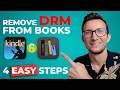Simplest Way to Remove DRM from Books – No Kindle Serial Number Needed!