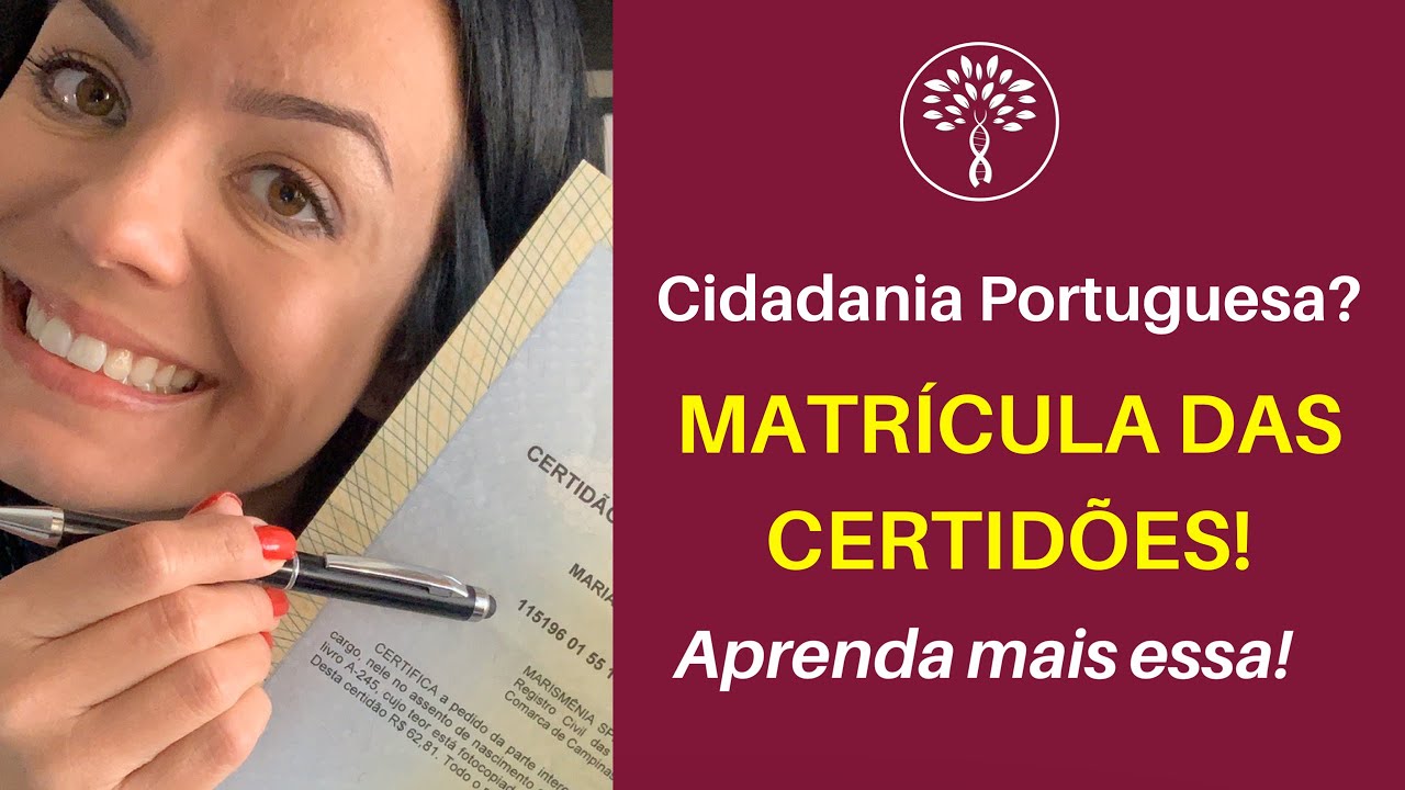 O Que é o Número de Matrícula nas Certidões Portuguesas e Por Que Importa