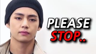 BTS Taehyung’s Warning to ARMY Who Enjoys Insane