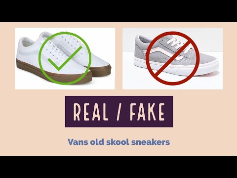 Vans Old Skool vs Vans Authentic. Original OR Fake? Identify Original Shoes.