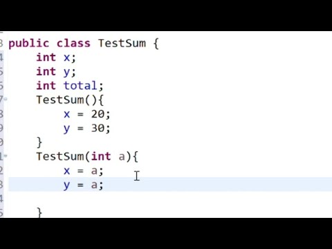 Constructor Overloading 2 Java Basics 23 Java In Telugu