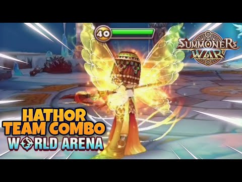 Hathor Team Combo in World Arena Ep. 5 - Summoners War
