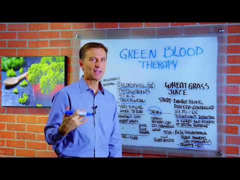 Wellness Vs Illness..Green Blood Therapy Via Wheat Grass