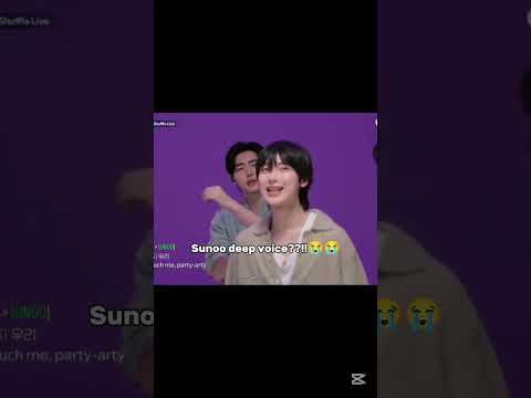 He is singing bloody paradise with his deep voice 🫠😭 #sunoo #enhypen