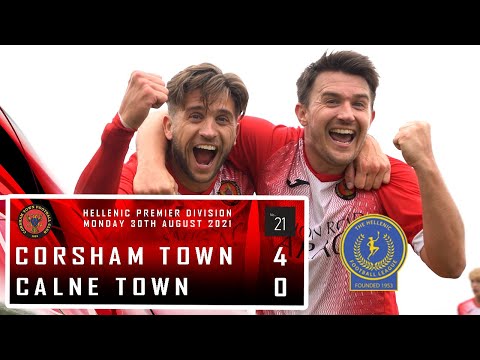 Corsham Town FC 4 V 0 Calne Town FC - Hellenic Premier Match Highlights