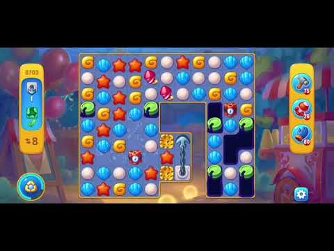 Fishdom 8703 Hard Level - NO 💣🧨💥