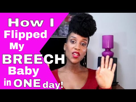 How I Flipped My Breech Baby In ONE DAY!