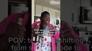 It's time to make that shift teacher friends