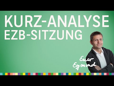 Kurz-Analyse EZB-Sitzung – Euer Egmond vom 11.09.2025