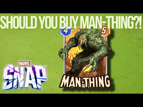 Is Man-Thing Worth Your Tokens?! - Marvel Snap Card Review
