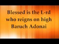 Paul Wilbur - Blessed is the Lord - Lyrics