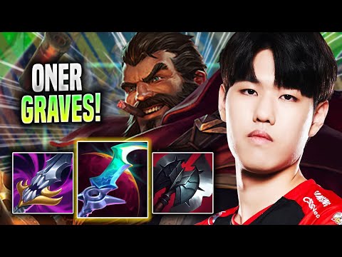 ONER IS SO GOOD WITH GRAVES! - T1 Oner Plays Graves JUNGLE vs Taliyah! | Season 2022
