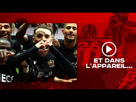 Gouiri vient fêter son but avec les Aiglons devant notre caméra