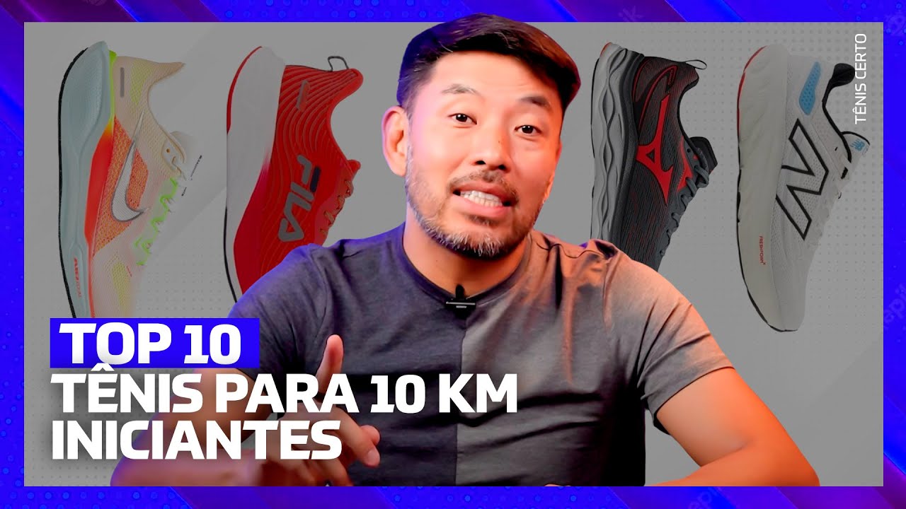 TOP 10 TÊNIS EXCELENTES para 10 KM (corredores INICIANTES)