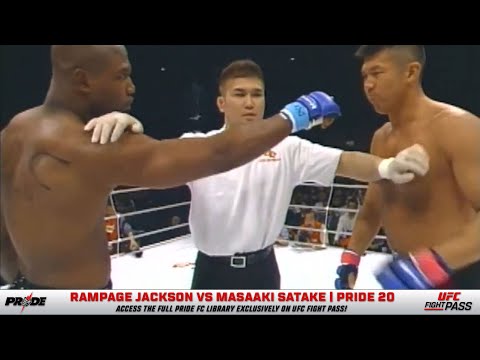 PRIDE 20: Rampage Jackson vs Masaaki Satake | April 28, 2002