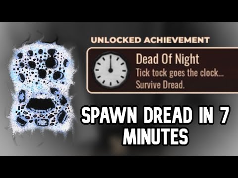 Roblox DOORS - How to Spawn Dread in 7 Minutes (Dead of Night Badge)
