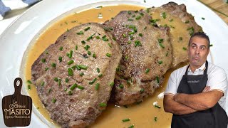 😘 SOLOMILLO DE TERNERA EN SALSA receta muy fácil🌟