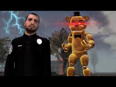 Giant Golden Freddy Battles Giant Rod from Ice Scream in Gmod! - Garry's Mod Multiplayer