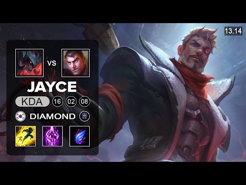 Jayce vs Aatrox Top - KR Diamond - Patch 13.14 Season 13