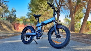 PVY Turbo eBike Test & Review - 750W Dual Suspension Fat Tire Bike