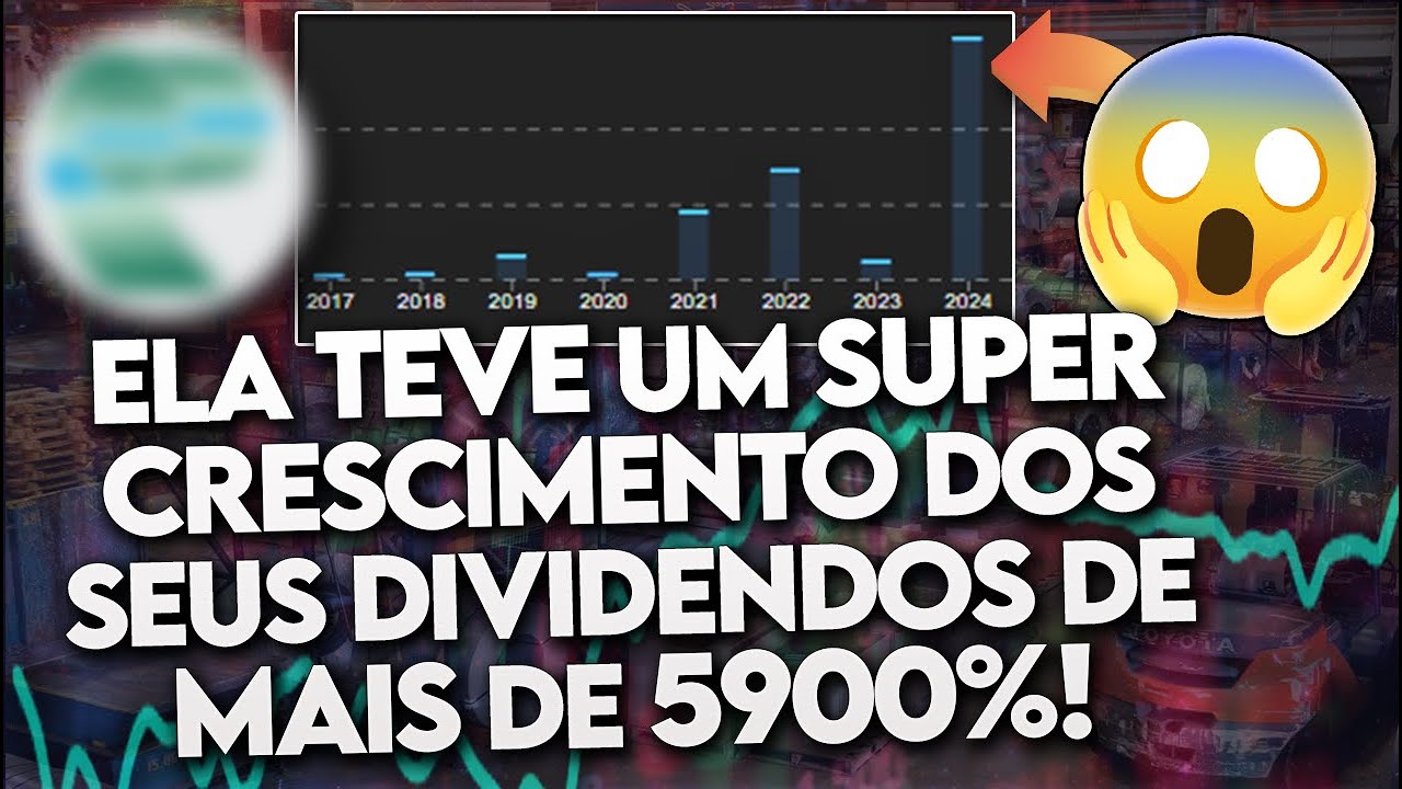 10 AÇÕES com o MAIOR CRESCIMENTO dos DIVIDENDOS! (Empresas que AUMENTARAM a DISTRIBUIÇÃO!) - TOP 10