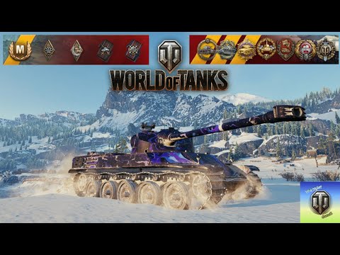 WOT Replay AMX 50 100 - 11 kills - 4,7K damage 1vs 5