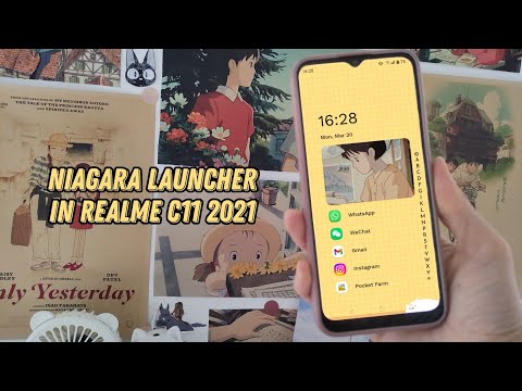 How To Install Niagara Launcher On Realme c11 2021 I Make Your Phone Aesthetic