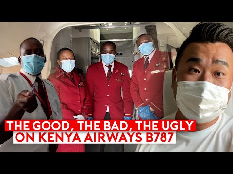 Meu voo da Kenya Airways - o bom, o mau e o feio