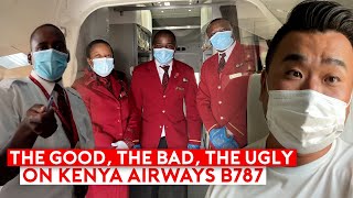 My Kenya Airways B787 Flight – The Good, The Bad and The Ugly