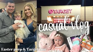 Casual Vlog | Easter Prep | Easter morning | Target run