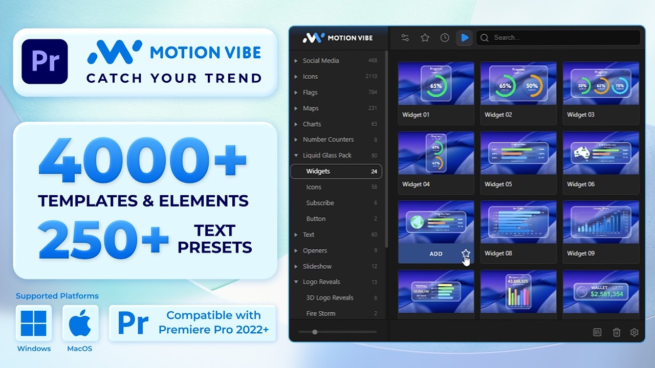 MotionVibe for Premiere Pro introduction thumbnail