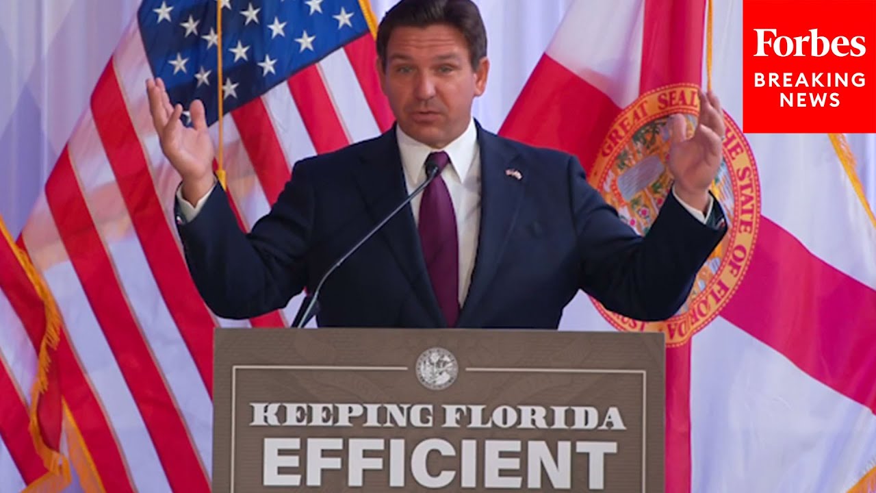 BREAKING NEWS: DeSantis Announces Florida DOGE Task Force To Make Huge Cuts To Sunshine State Budget