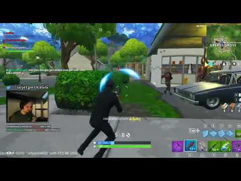 Method New Fortnite Team"s Player Jetpacks, Clutches 1v5!!!