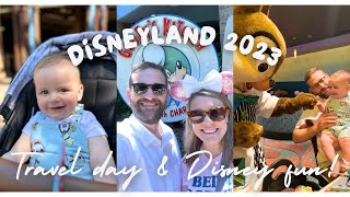 Let's go to DISNEYLAND!! Travel day, Goofy's Kitchen, and Downtown Disney!