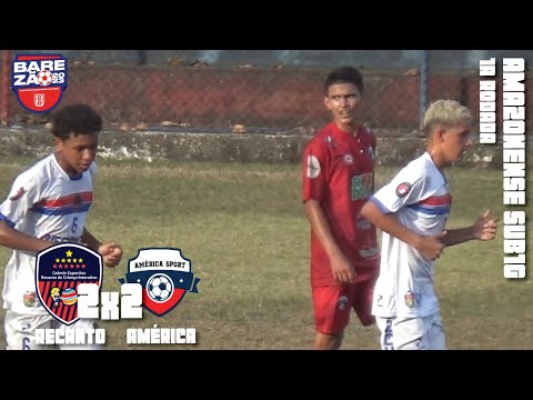 Recanto 2x2 América MCP - 1ª Rodada / Amazonense SUB16 2023