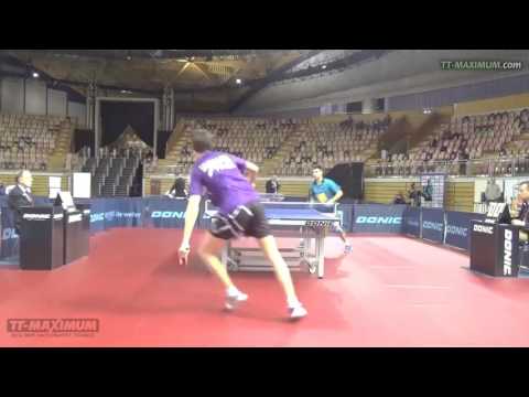 Дмитрий Писарь на LuxOpen 2016 - игра с Andreas Dilling (Дания)