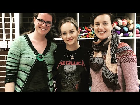 Babbles Travelling Yarns - Episode 38 - Visiting Hedgehog Fibres