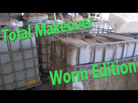 Can We Save this Worm Farm??  Extensive Worm Farm Redesign.