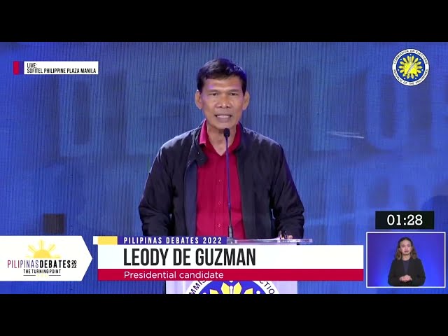 HIGHLIGHTS: Comelec’s PiliPinas Debates for presidential candidates