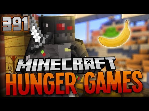 Minecraft Hunger Games: Episode 391 - Banana Cherry Cake
