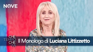 Il monologo di Luciana Littizzetto sulla maschera per il lato B | Che tempo che fa