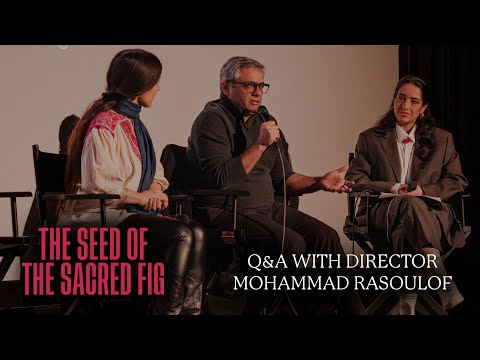 Thumbnail of the video: The Seed of the Sacred Fig Q&A With Director Mohammad Rasoulof