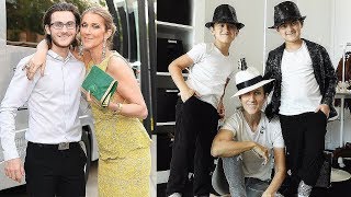 Celine Dion&#39;s Sons ★ 2018