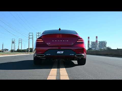 Borla Exhaust for 2022+ Genesis G70 3.3L