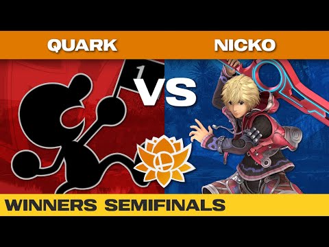 The Oasis #16: Quark (Mr. Game & Watch, Greninja) vs Nicko (Roy, Shulk) - Winners Semifinals