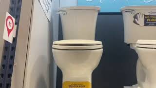 Toilets On Display At My Lowe’s
