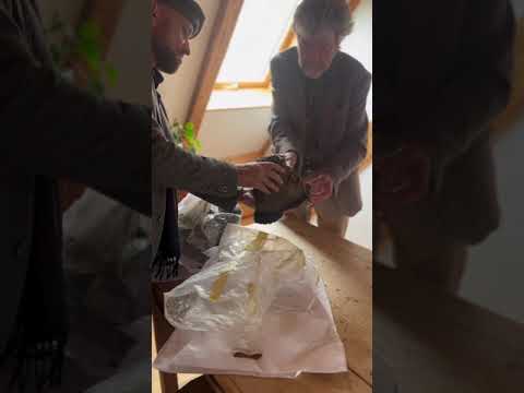 Messner riceve lo scarpone del fratello Günther scomparso 54 anni fa sul Nanga Parbat