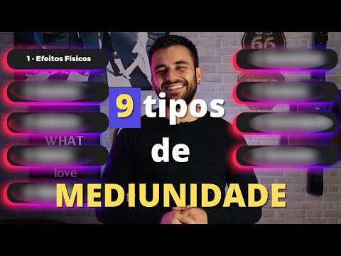 ESPIRITISMO: Os tipos de MEDIUNIDADE