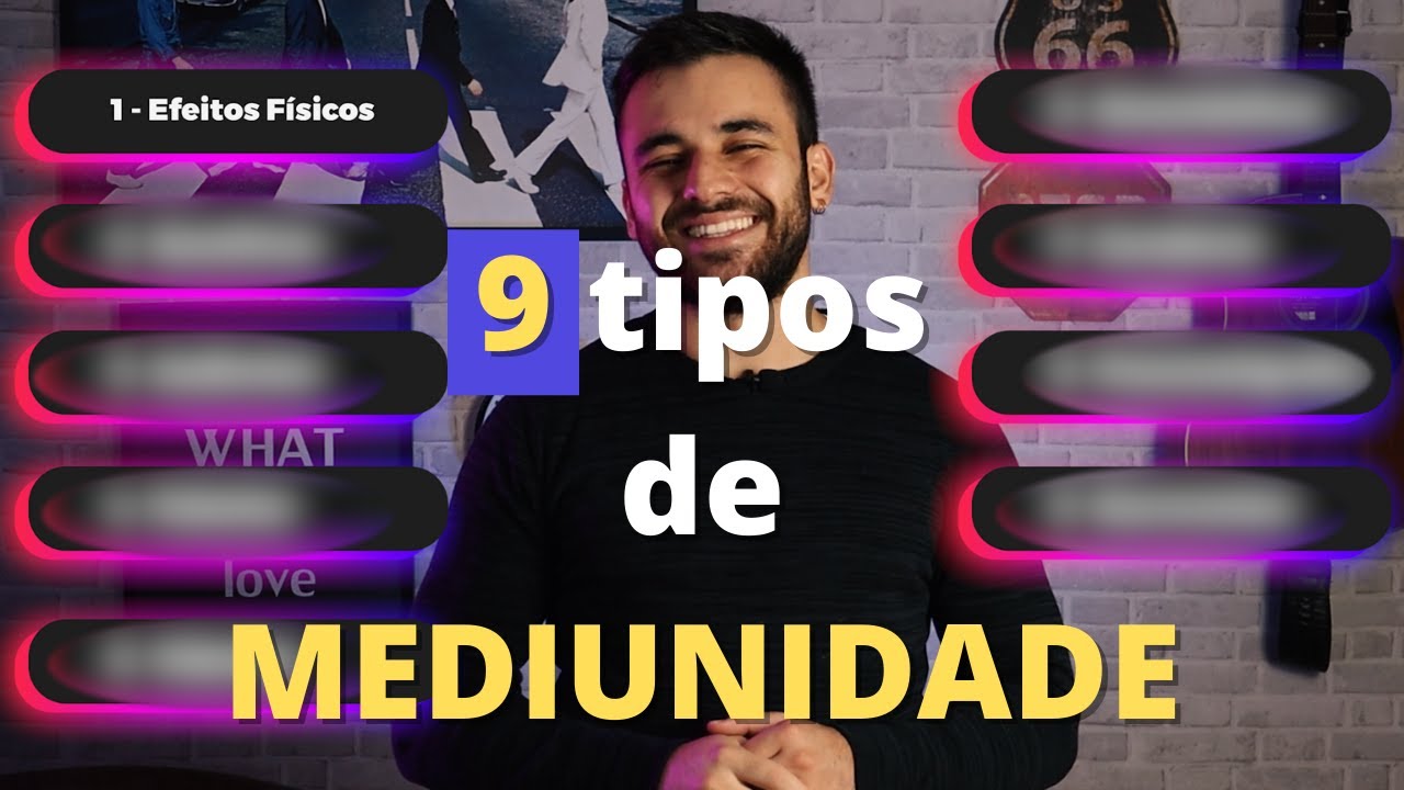 ESPIRITISMO: Os tipos de MEDIUNIDADE