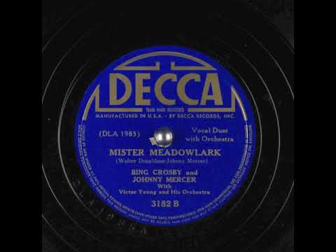 Videoclip de Mister Meadowlark — Bing Crosby